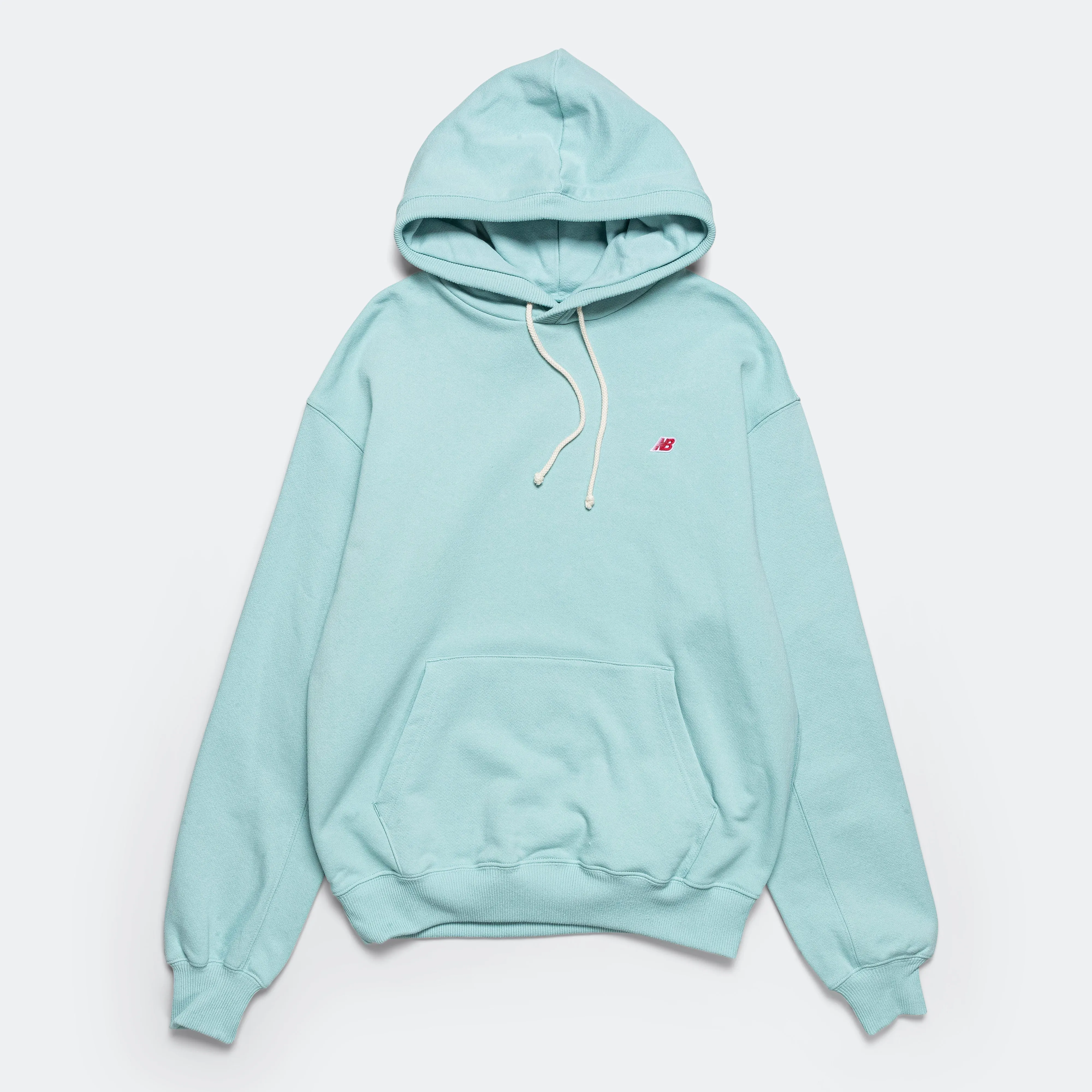 New Balance Clothing MADE in USA Core Hoodie - Winter Fog