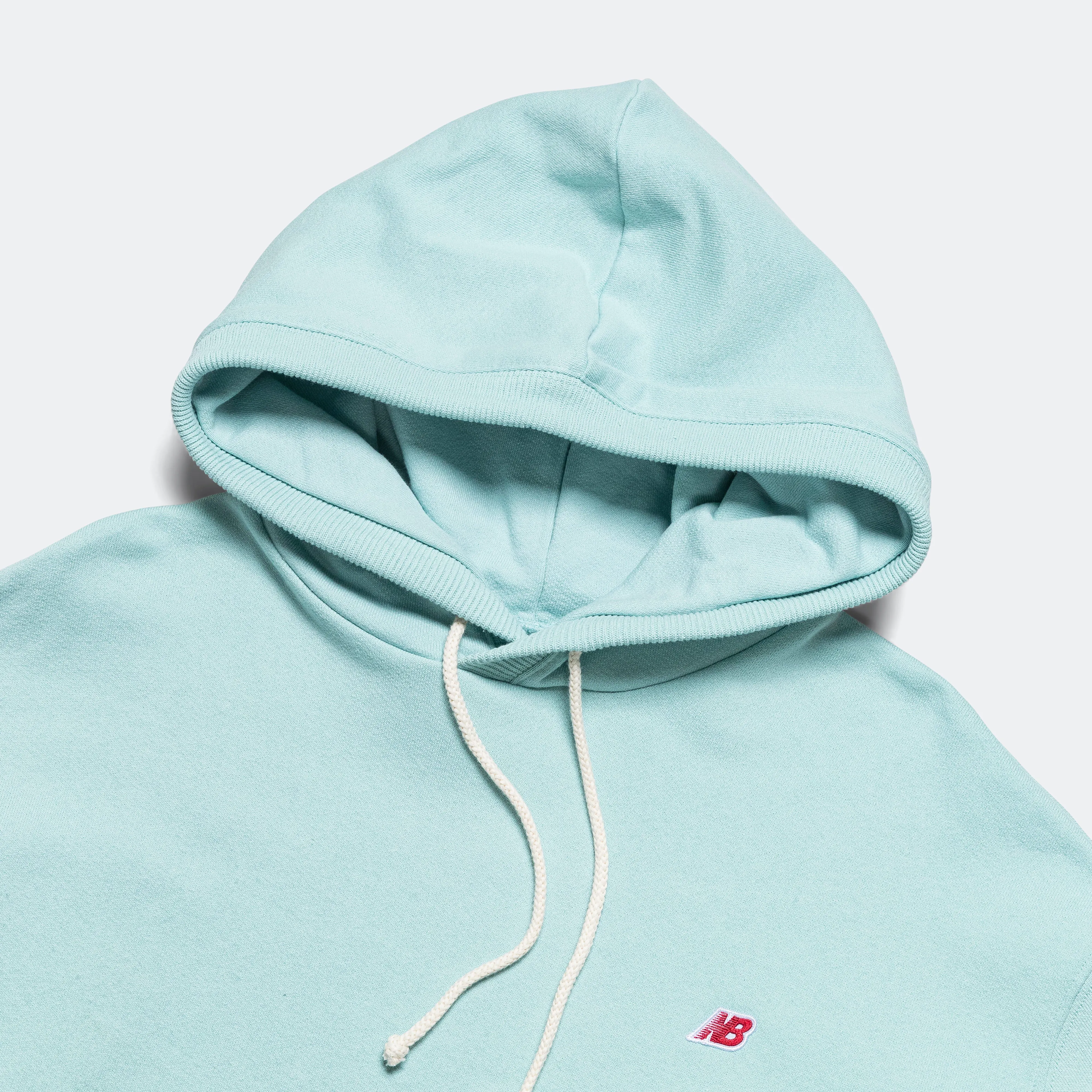 New Balance Clothing MADE in USA Core Hoodie - Winter Fog