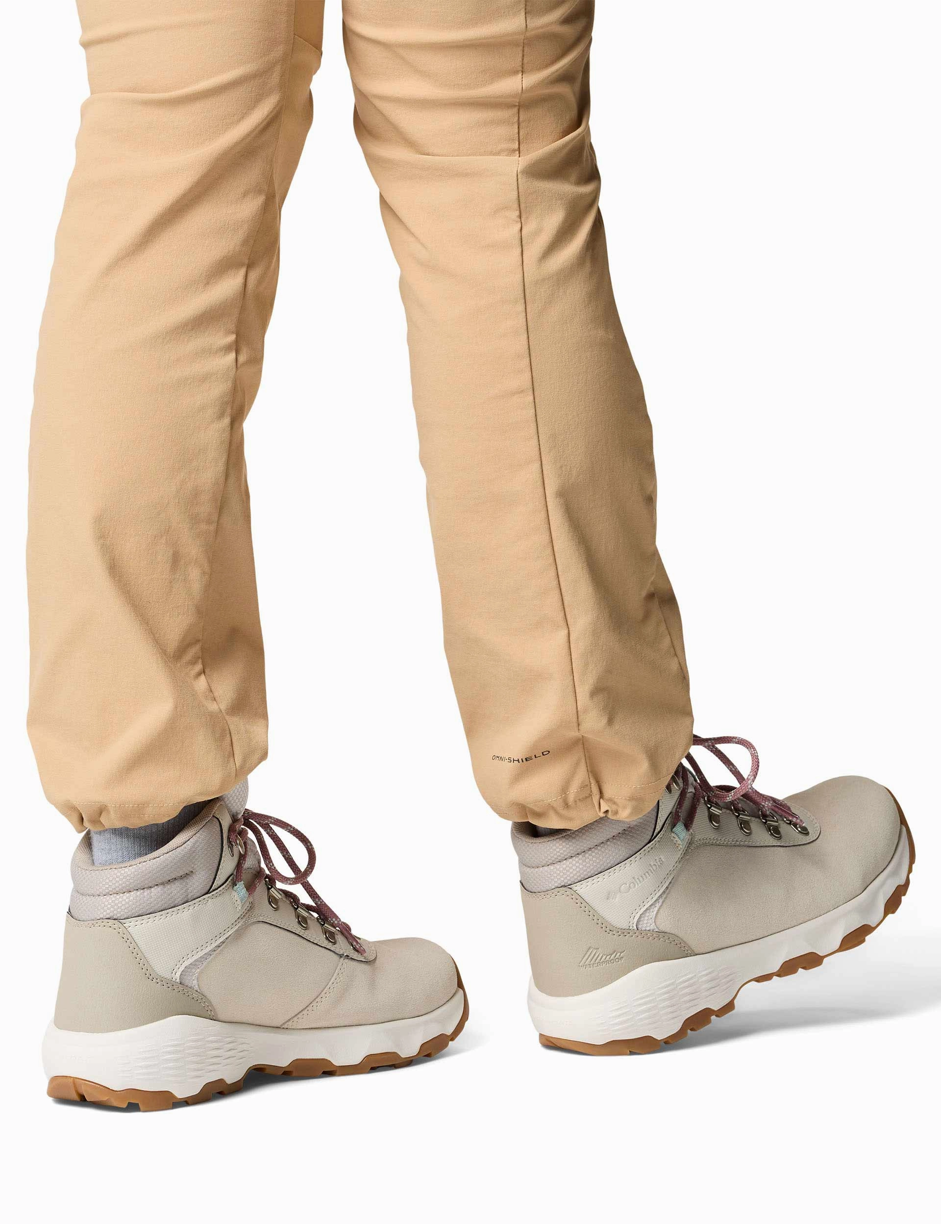 Newton Wander Waterproof Walking Boot - Cloud Grey/Cool Green Columbia outdoor performance shoes