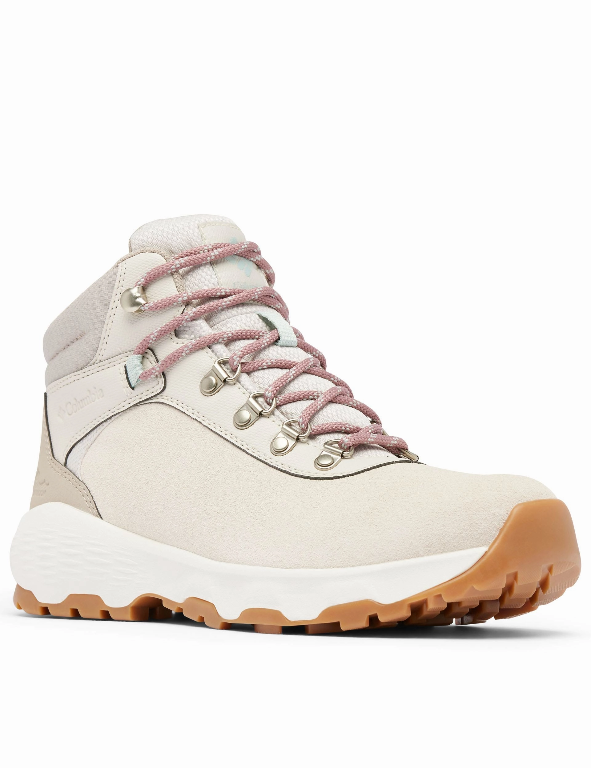 Newton Wander Waterproof Walking Boot - Cloud Grey/Cool Green Columbia outdoor performance shoes