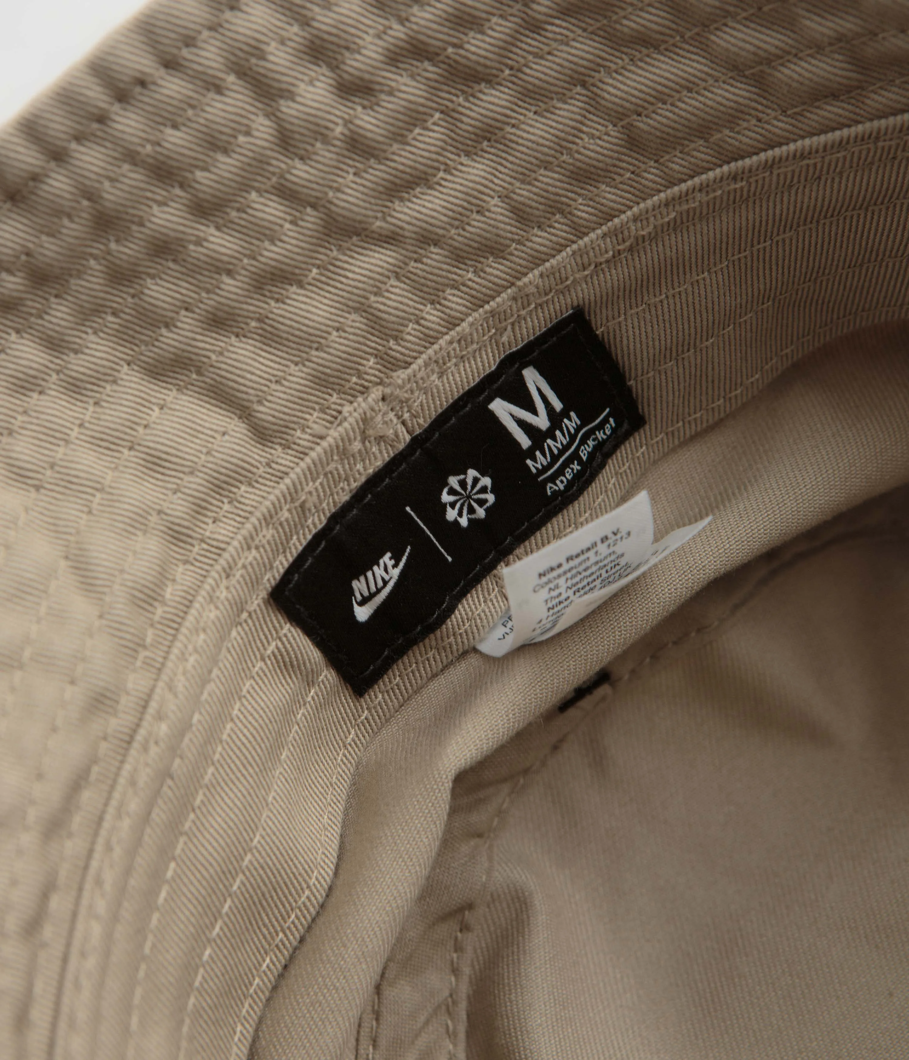 Nike Apex Futura Washed Bucket Hat - Khaki / White Nike Sportswears