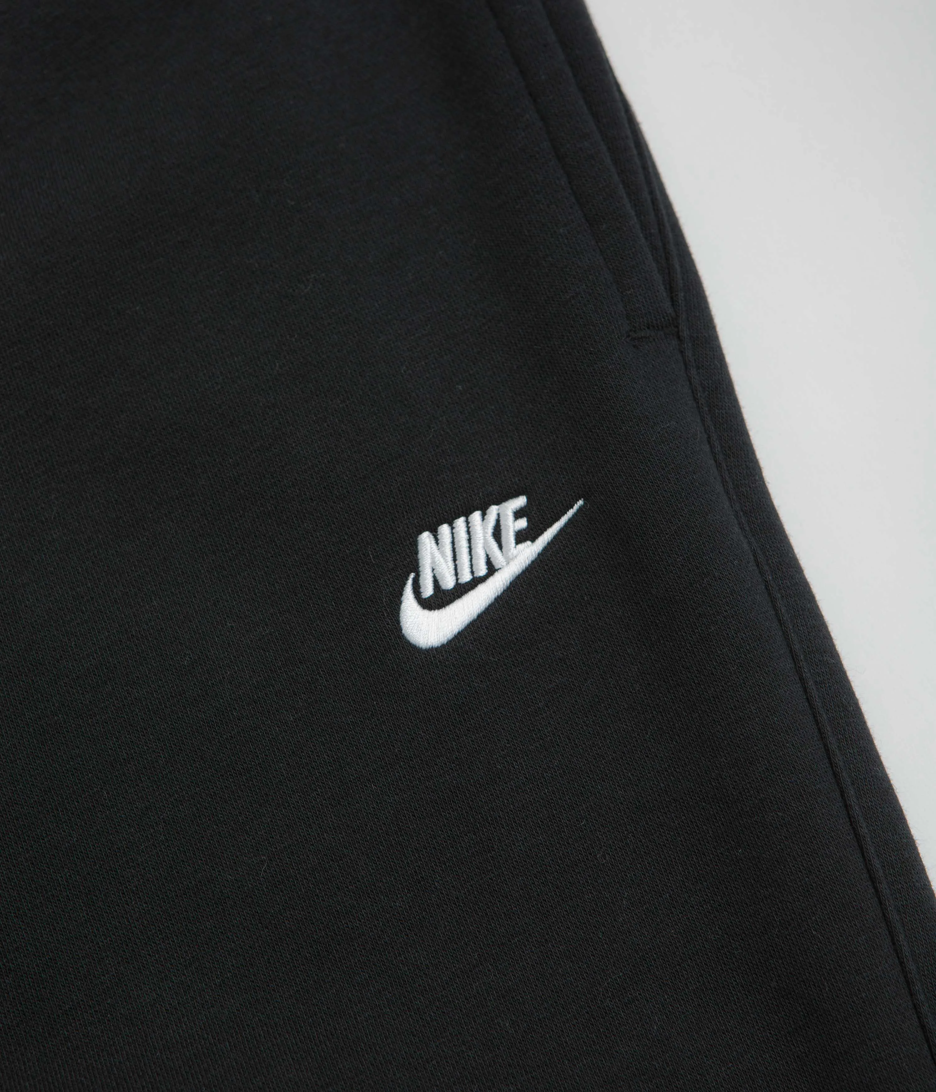 Nike Club Joggers - Black / Black / White Nike Sportswears