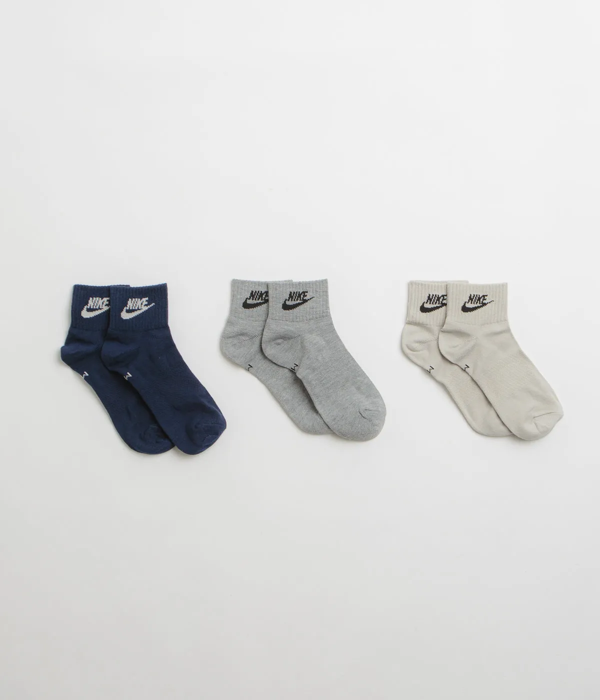Nike Everyday Essential Ankle Socks (3 Pair) - Multi Nike Sportswears