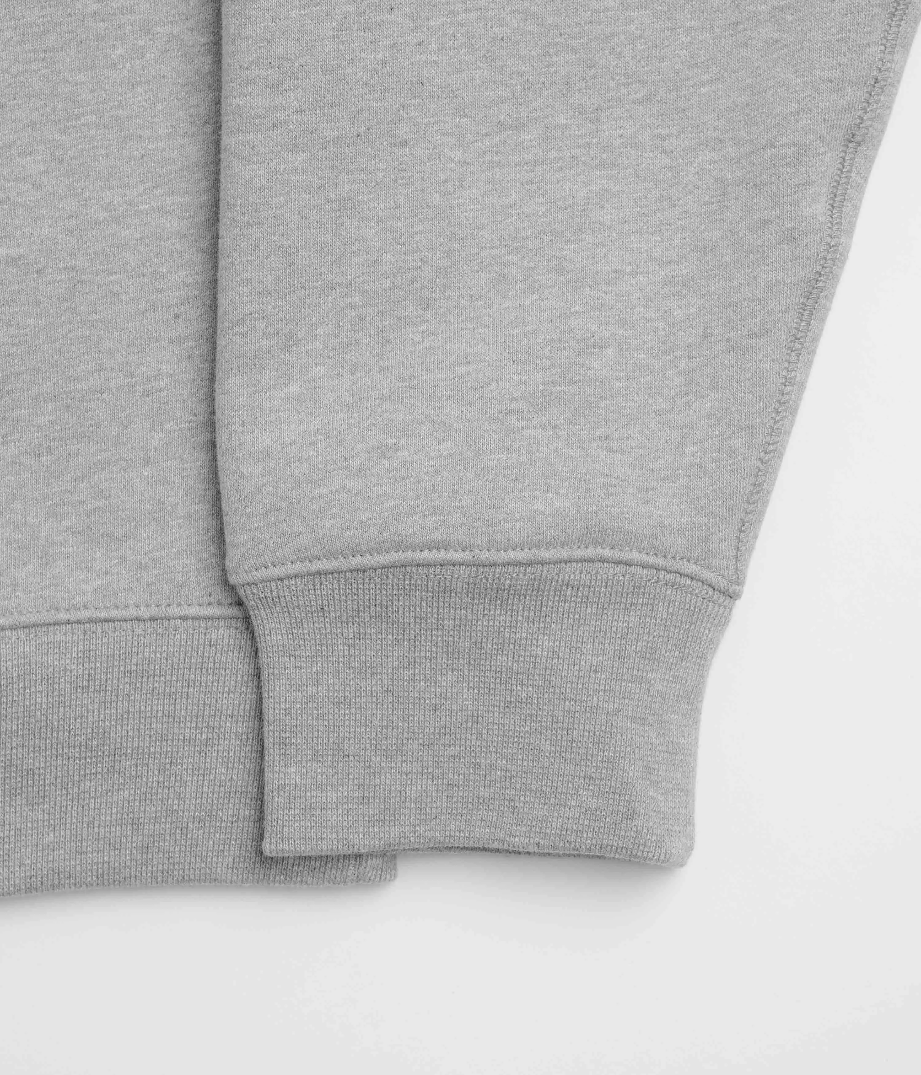 Nike Solo Swoosh 1/4 Zip Sweatshirt - Dark Grey Heather / White Nike Sportswears
