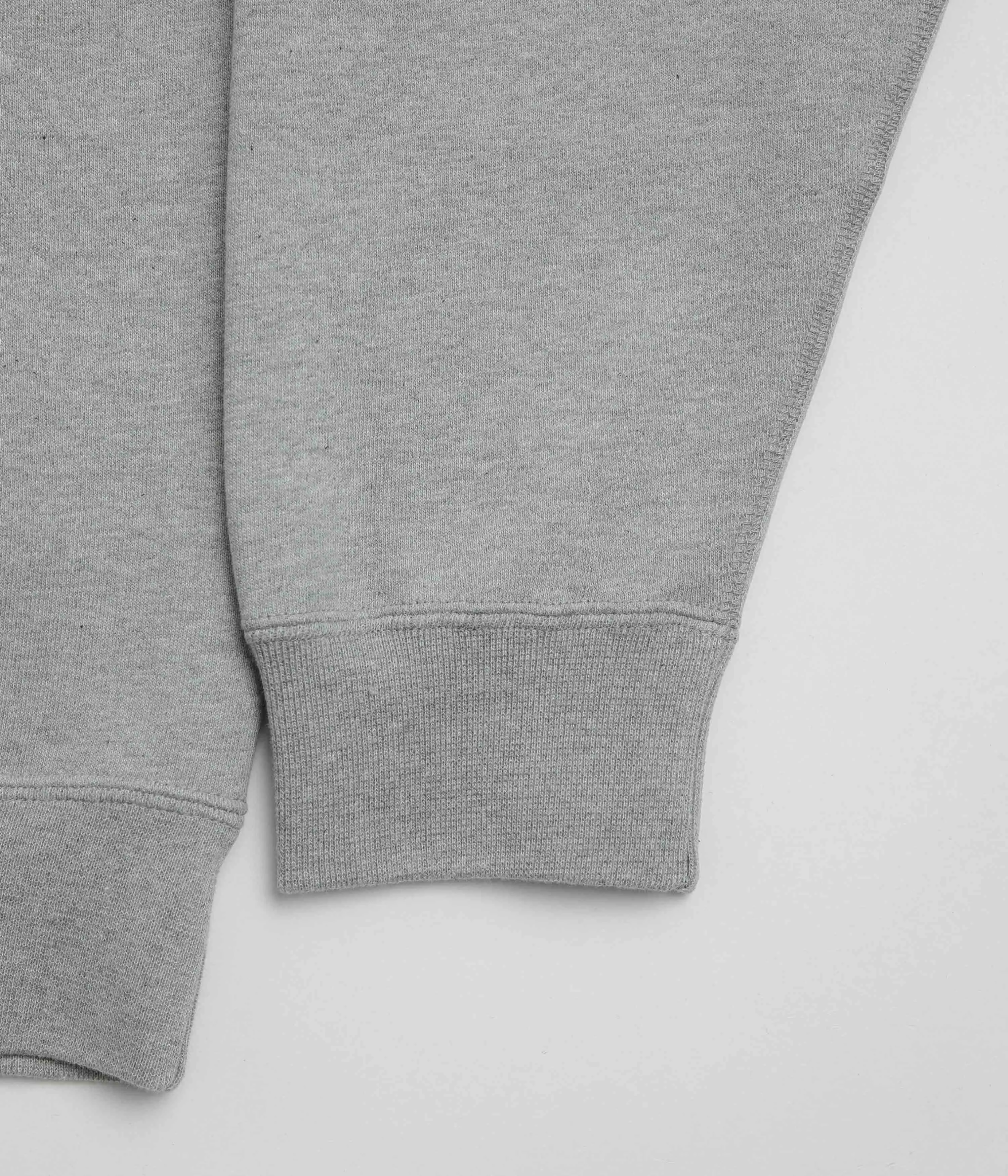 Nike Solo Swoosh Crewneck Sweatshirt - Dark Grey Heather / White Nike Sportswears