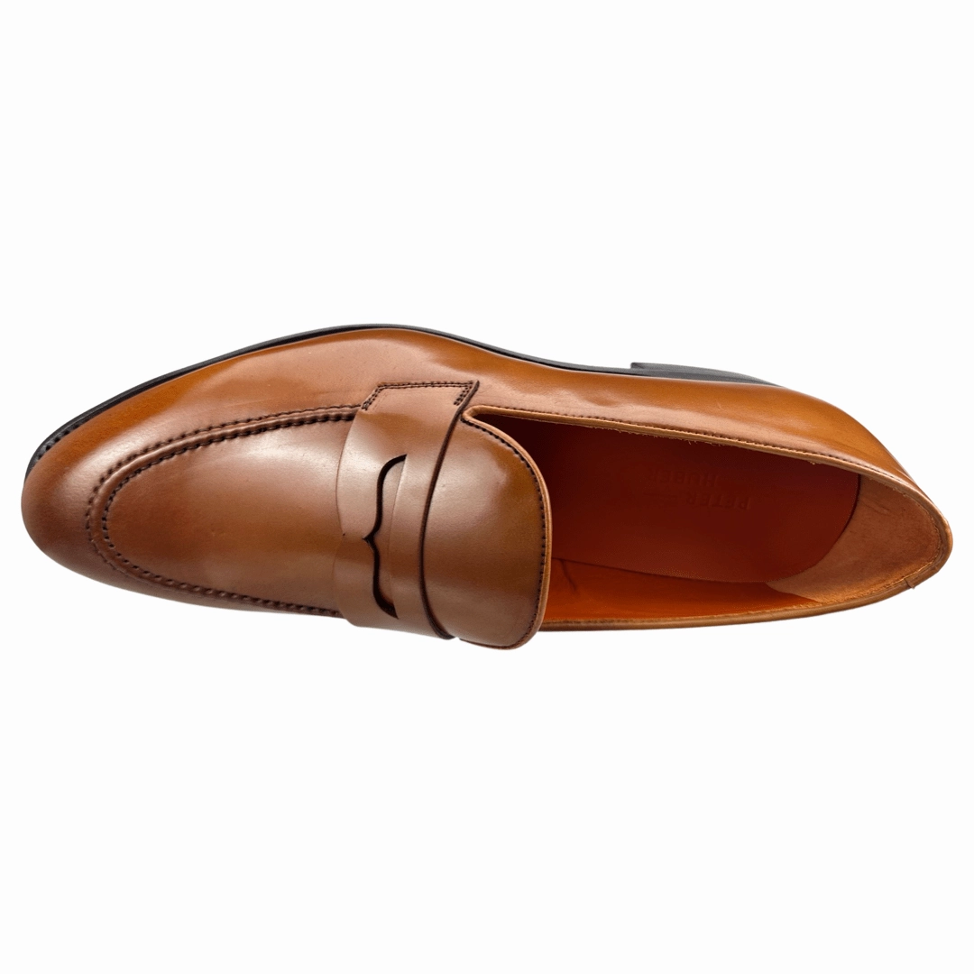 Norway Shell Cordovan Penny Loafer Peter Huber luxury leather shoes