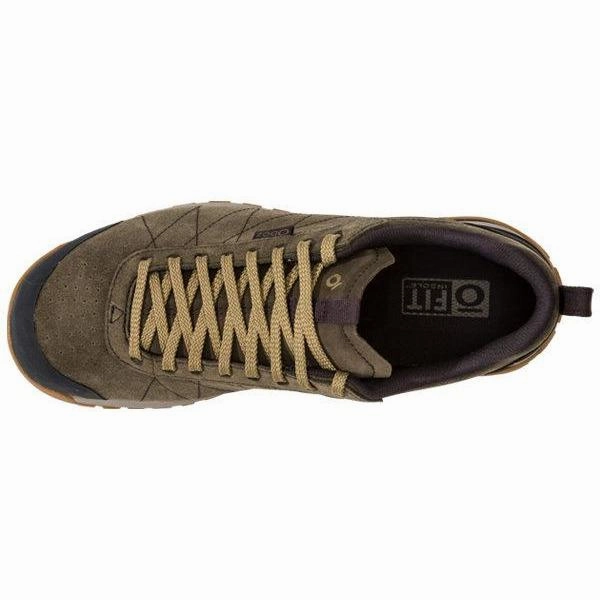 OBOZ BOZEMAN LOW LEATHER MEN'S Oboz rugged hiking boots