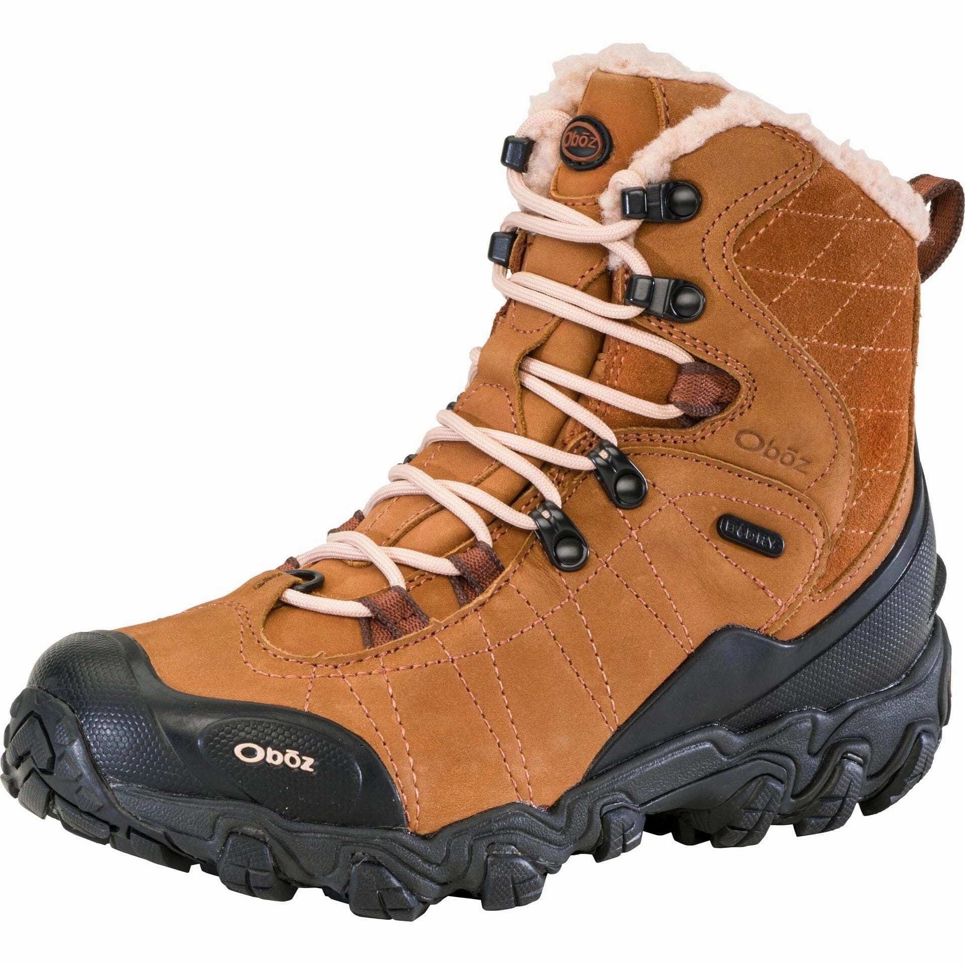 OBOZ BRIDGER 7" INSULATED WATERPROOF WOMEN'S MEDIUM AND WIDE Oboz rugged hiking boots