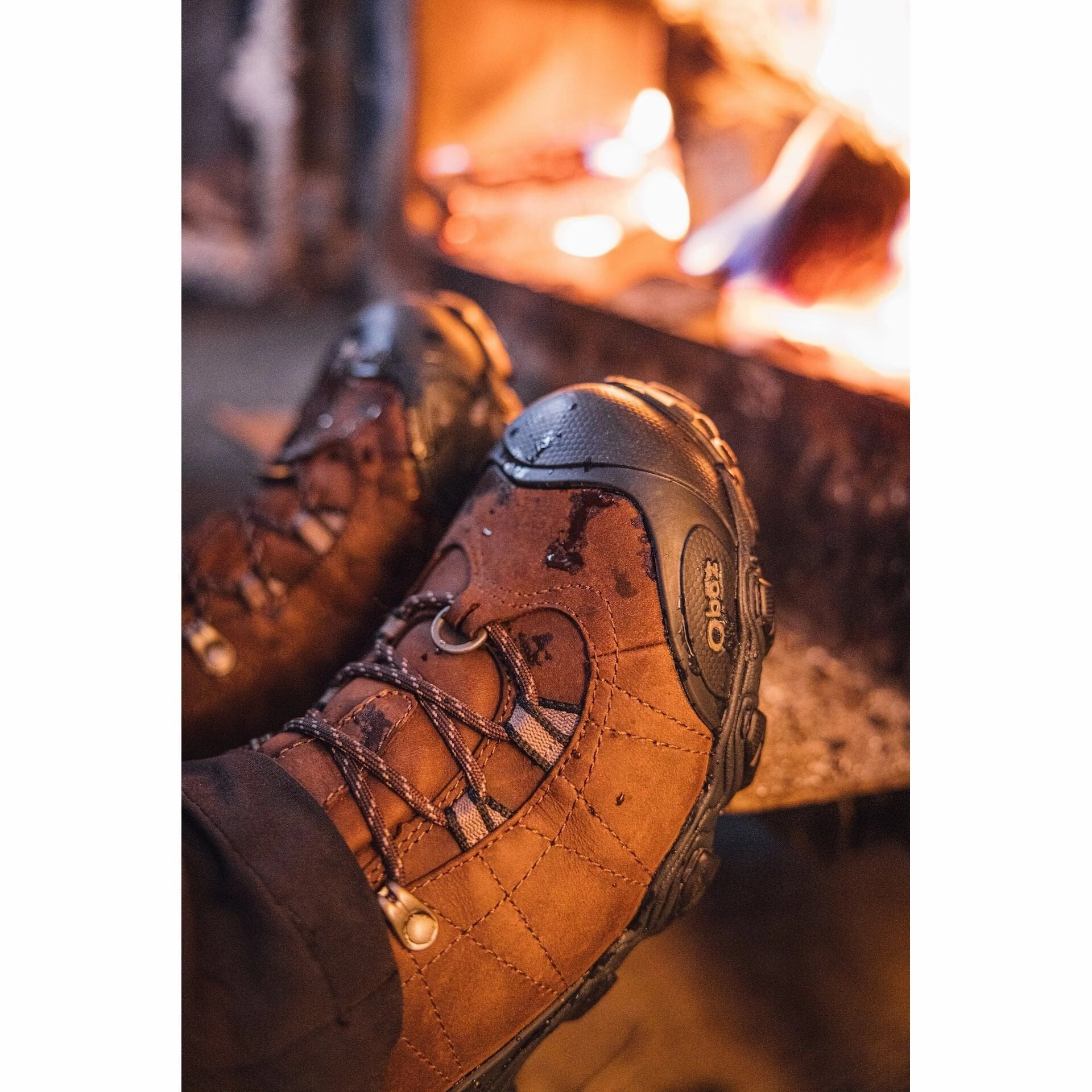 OBOZ BRIDGER 8" INSULATED WATERPROOF MEN'S MEDIUM AND WIDE Oboz rugged hiking boots
