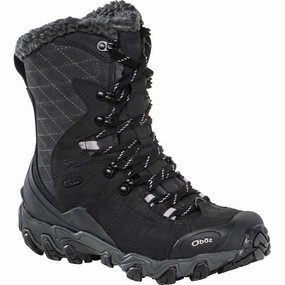 OBOZ BRIDGER 9" INSULATED WATERPROOF WOMEN'S - FINAL SALE! Oboz hiking boots with rugged traction