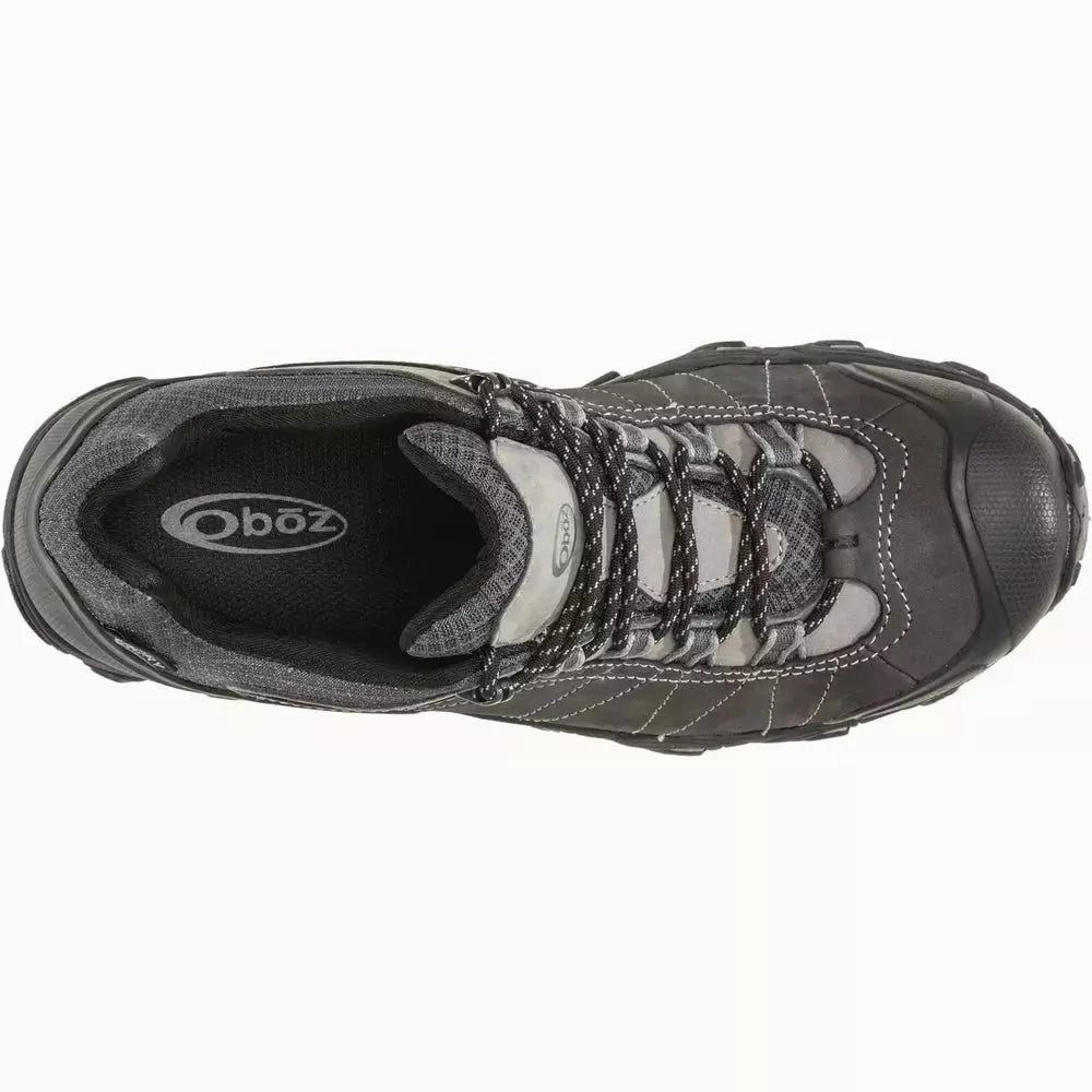 OBOZ BRIDGER LOW WATERPROOF MEDIUM AND WIDE Oboz rugged hiking boots