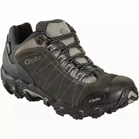 OBOZ BRIDGER LOW WATERPROOF MEDIUM AND WIDE Oboz hiking boots with rugged traction