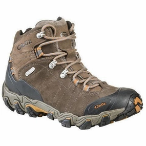 OBOZ BRIDGER MID BDRY MEN'S MEDIUM AND WIDE Oboz hiking boots with rugged traction