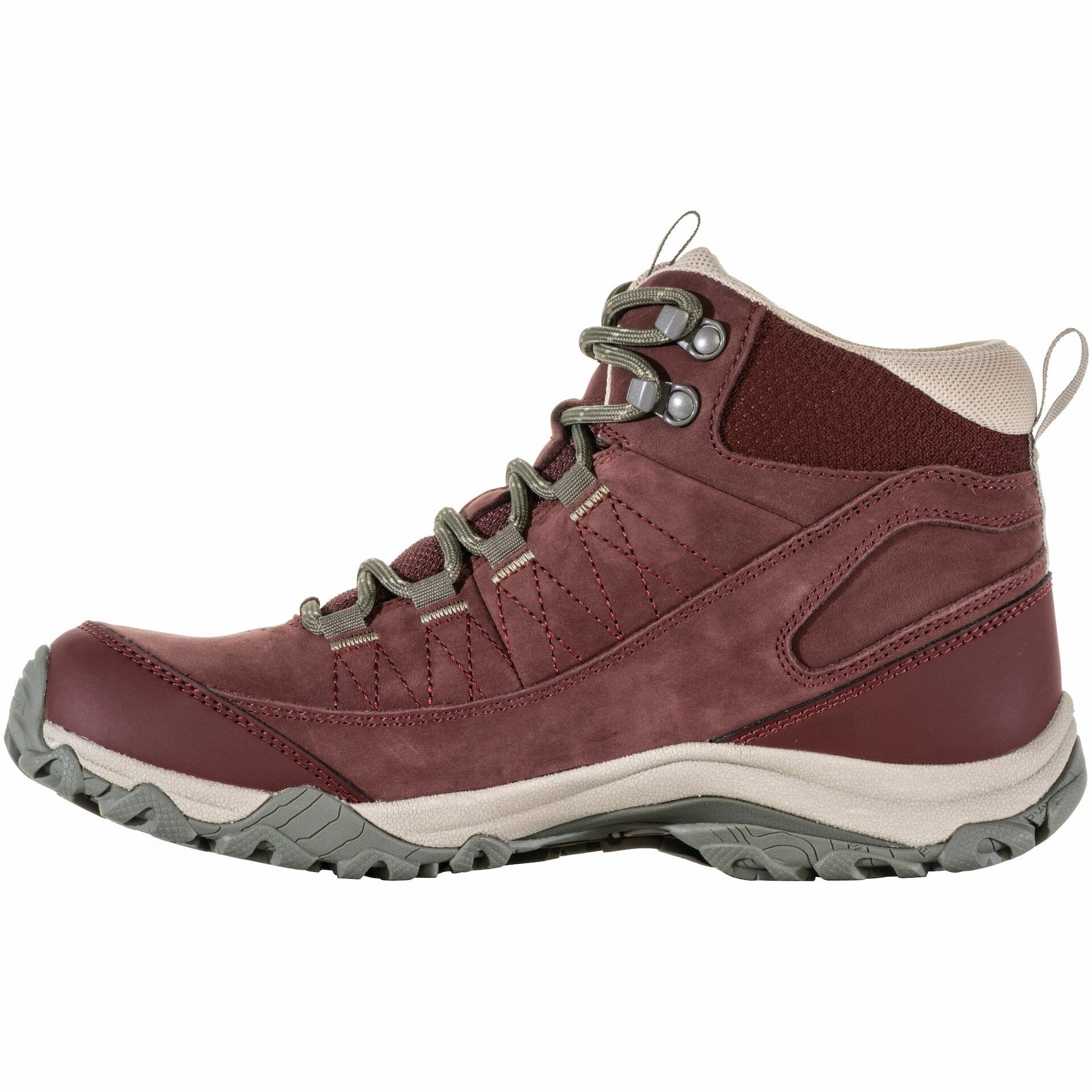 OBOZ OUSEL MID WATERPROOF WOMEN'S MEDIUM AND WIDE Oboz rugged hiking boots