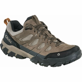 OBOZ SAWTOOTH X LOW WATERPROOF MEN'S MEDIUM AND WIDE - FINAL SALE! Oboz hiking boots with rugged traction