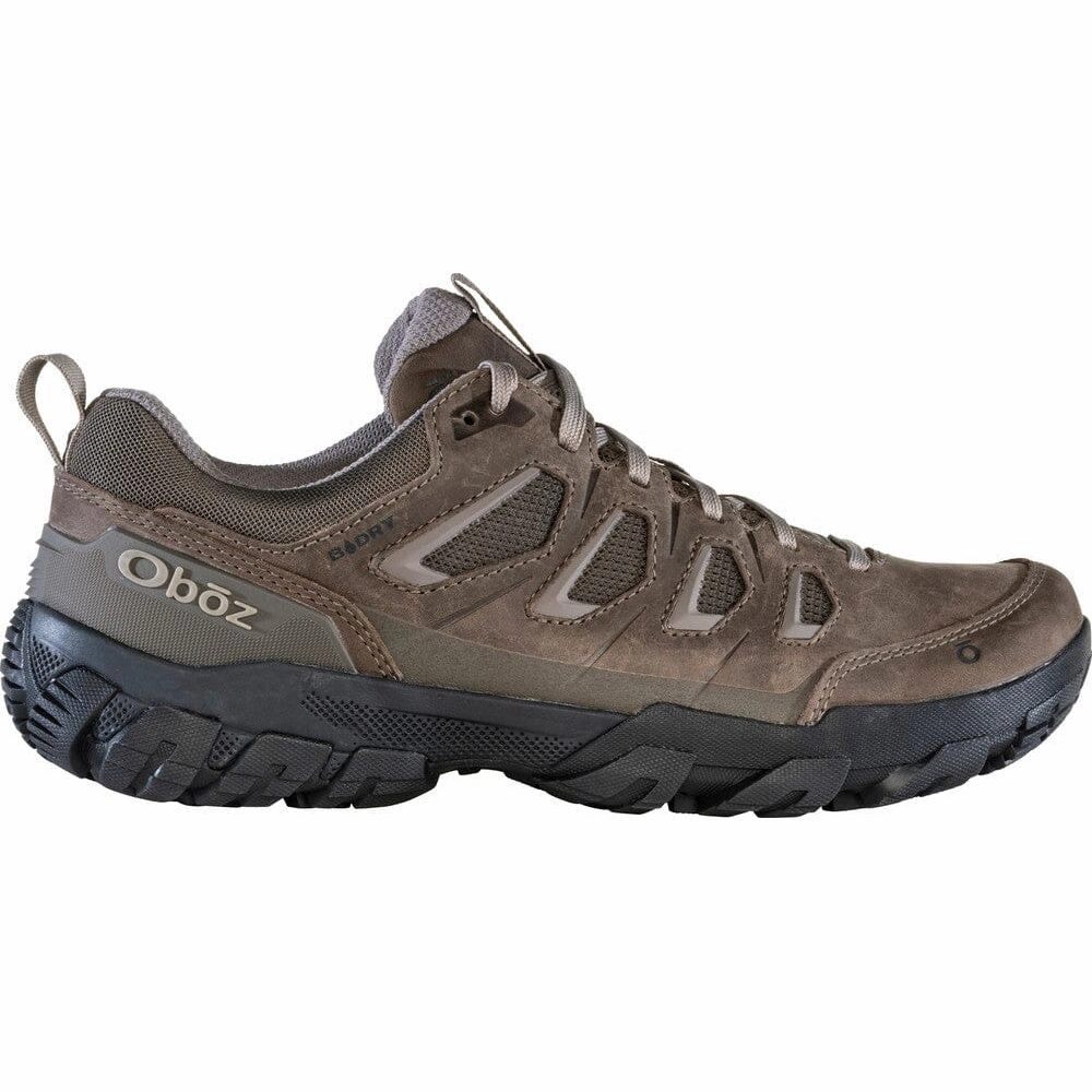 OBOZ SAWTOOTH X LOW WATERPROOF MEN'S MEDIUM AND WIDE Oboz rugged hiking boots