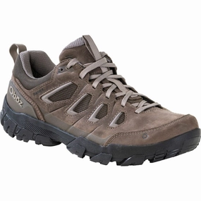 OBOZ SAWTOOTH X LOW WATERPROOF MEN'S MEDIUM AND WIDE Oboz hiking boots with rugged traction