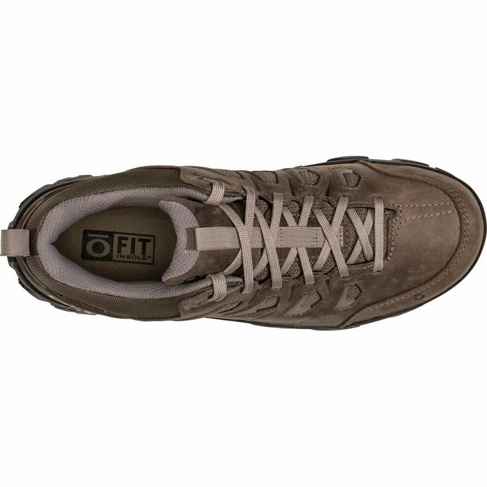 OBOZ SAWTOOTH X LOW WATERPROOF MEN'S MEDIUM AND WIDE Oboz rugged hiking boots