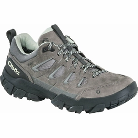 OBOZ SAWTOOTH X LOW WATERPROOF WOMEN'S MEDIUM AND WIDE - FINAL SALE! Oboz hiking boots with rugged traction