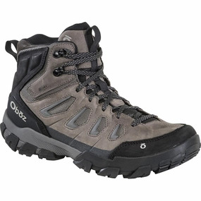 OBOZ SAWTOOTH X MID WATERPROOF MEN'S MEDIUM AND WIDE Oboz hiking boots with rugged traction