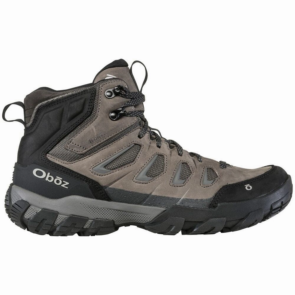 OBOZ SAWTOOTH X MID WATERPROOF MEN'S MEDIUM AND WIDE Oboz rugged hiking boots