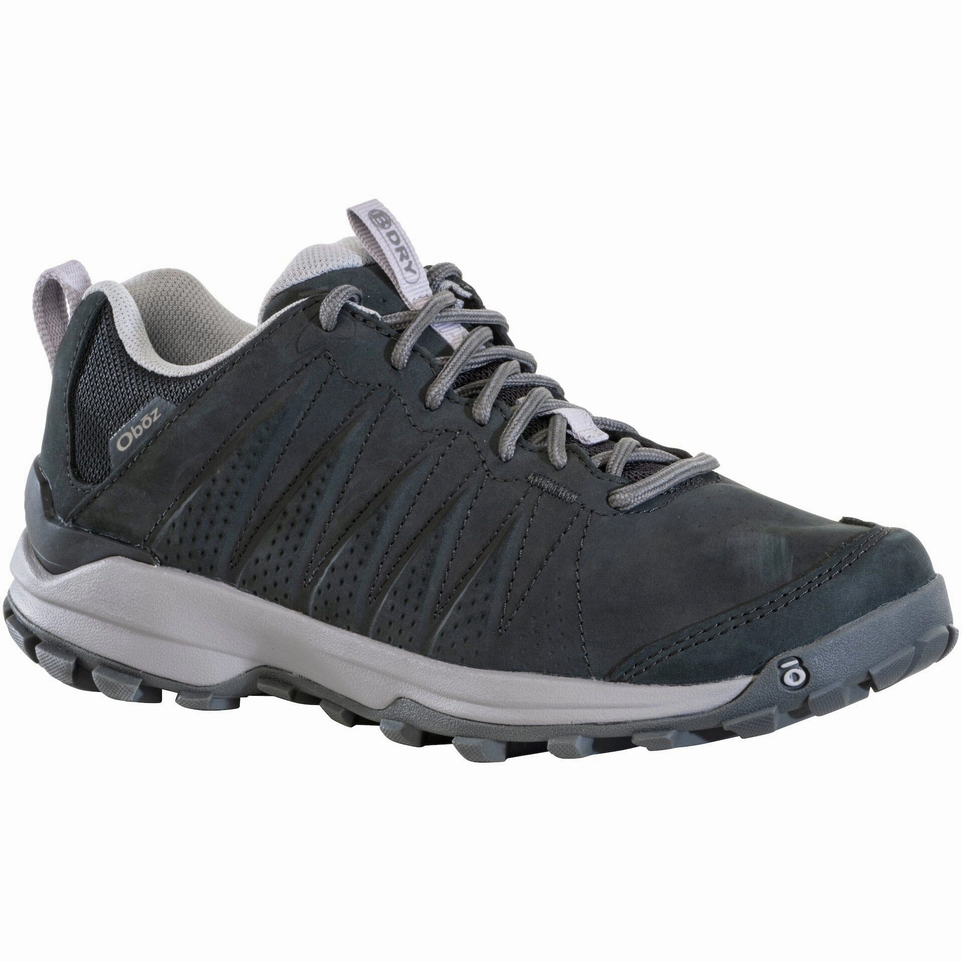 OBOZ SYPES LOW LEATHER WATERPROOF WOMEN'S MEDIUM AND WIDE  - FINAL SALE! Oboz hiking boots with rugged traction
