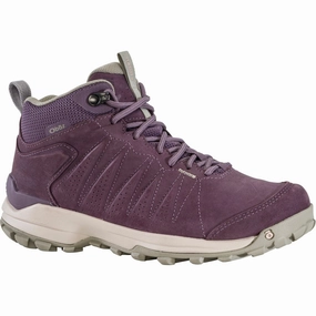 OBOZ SYPES MID LEATHER WATERPROOF WOMEN'S - FINAL SALE! Oboz hiking boots with rugged traction