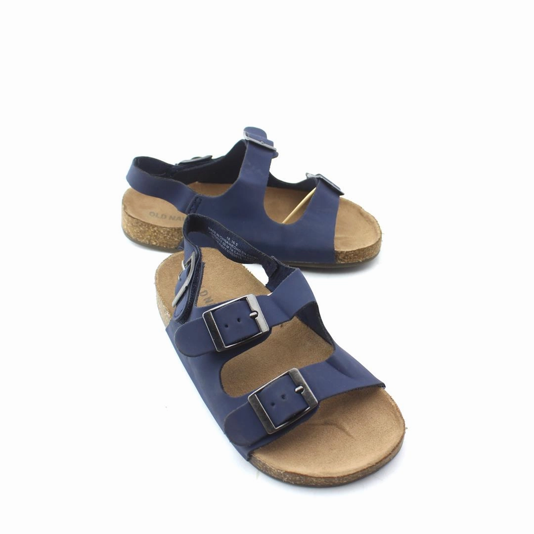 OLD NAVY FAUX-LEATHER BUCKLED STRAP affordable Old Navy shoe visuals