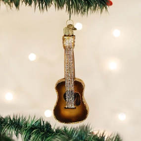 Old World Christmas - Guitar Ornament