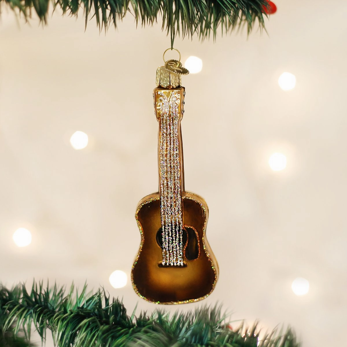 Old World Christmas - Guitar Ornament