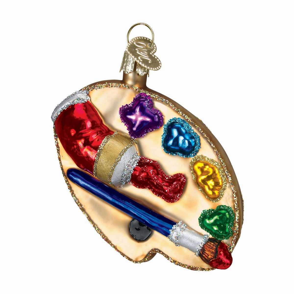 Old World Christmas Artist's Palette Ornament