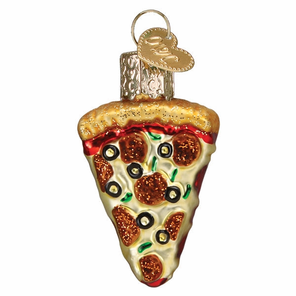 Old World Christmas Gumdrops Mini Pizza Slice Ornament