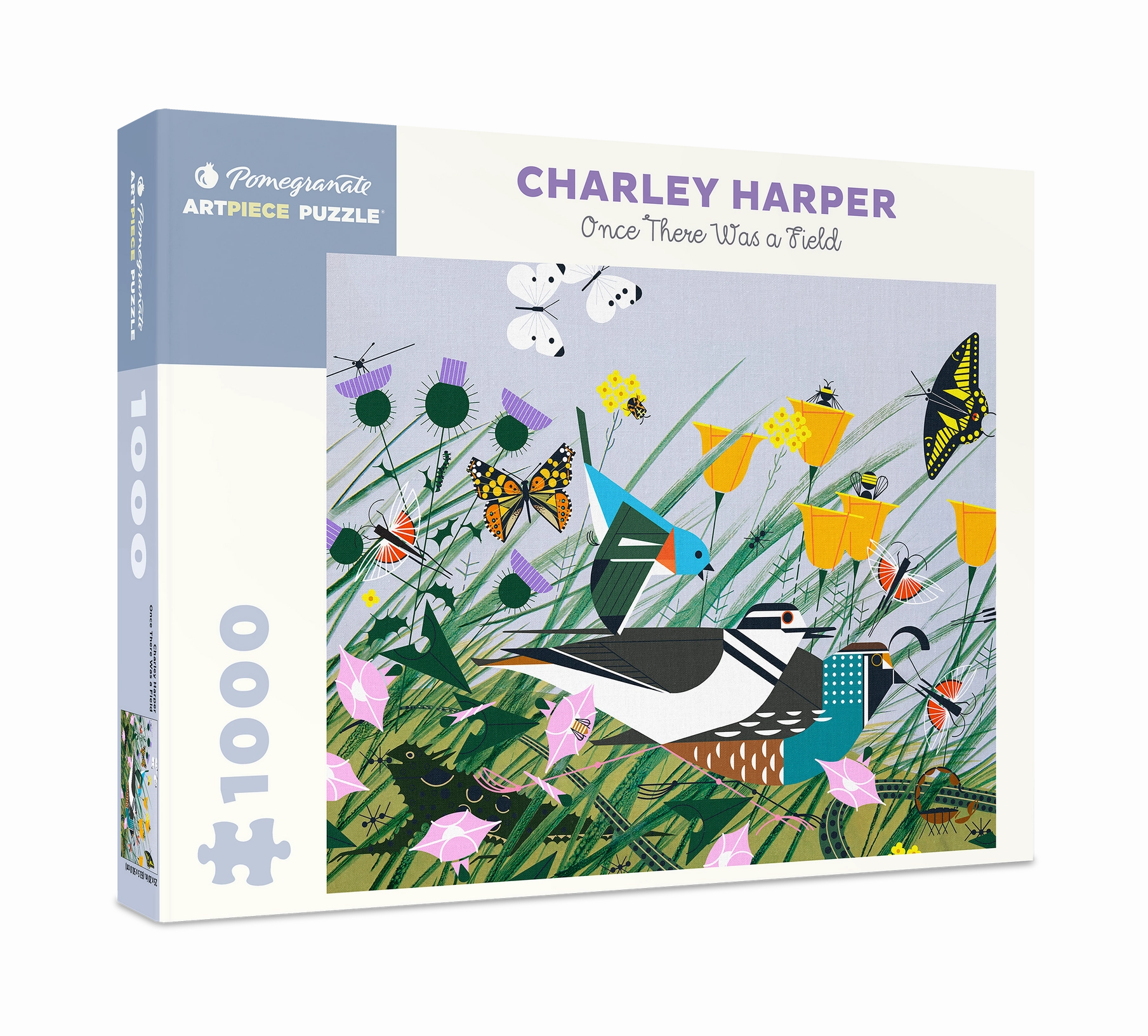 Once There Was A Field 1000 Piece Charley Harper Puzzle