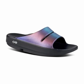 OOFOS OOAHH LUXE SLIDE SANDAL WOMEN'S Oofos recovery sandals with arch support