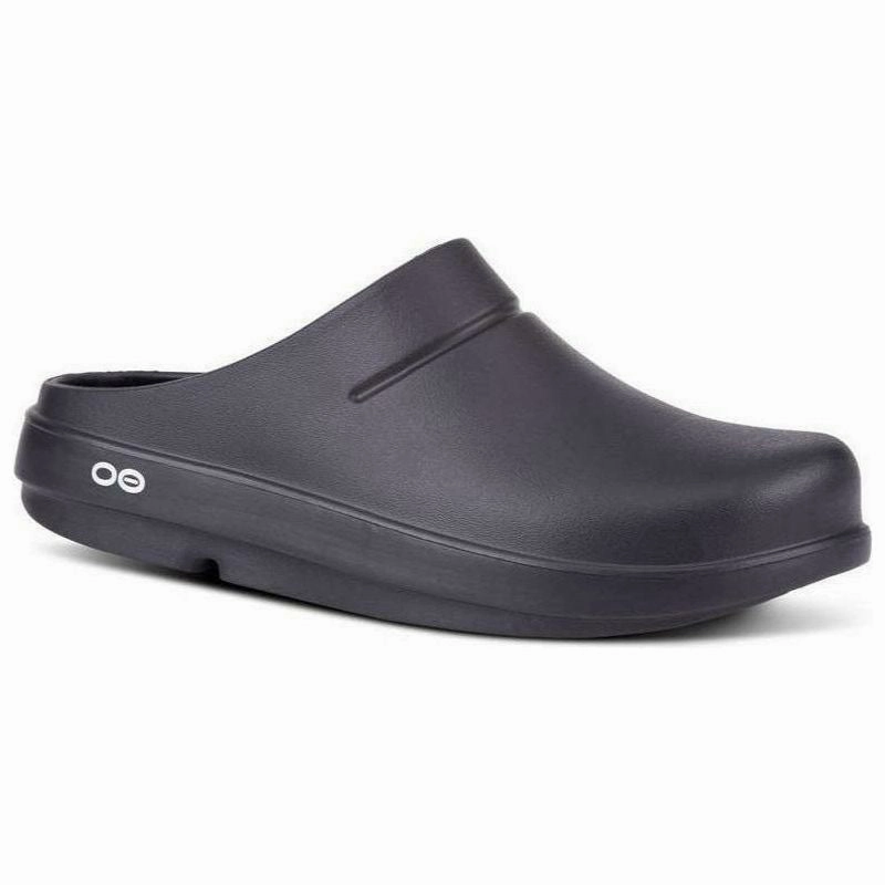OOFOS OOCLOOG BLACK UNISEX Oofos recovery sandals with arch support