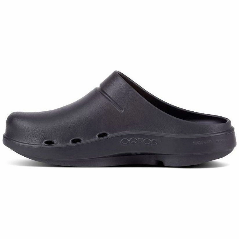 OOFOS OOCLOOG BLACK UNISEX Oofos recovery sandals