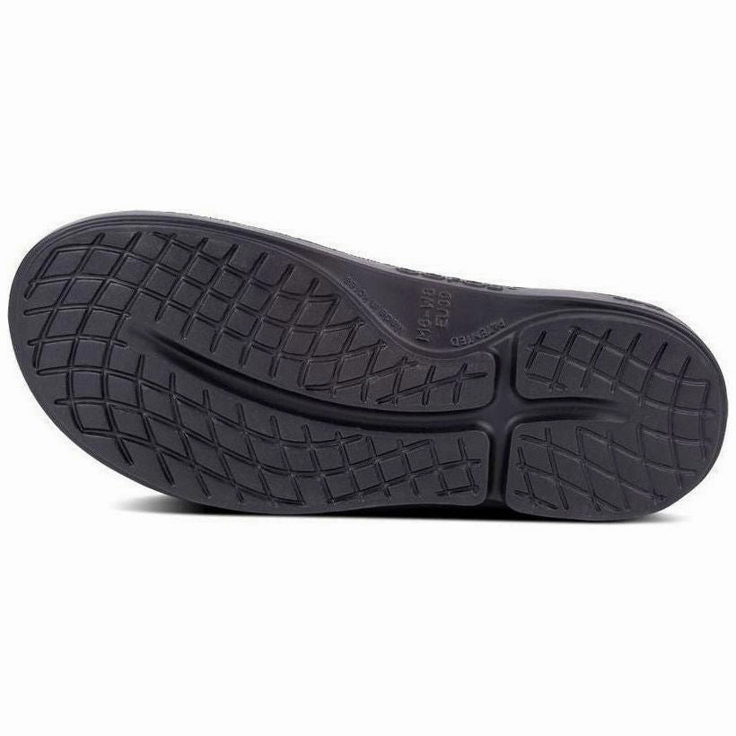 OOFOS OOCLOOG BLACK UNISEX Oofos recovery sandals