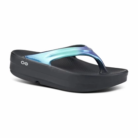 OOFOS OOMEGA OOLALA LUXE WOMEN'S Oofos recovery sandals with arch support
