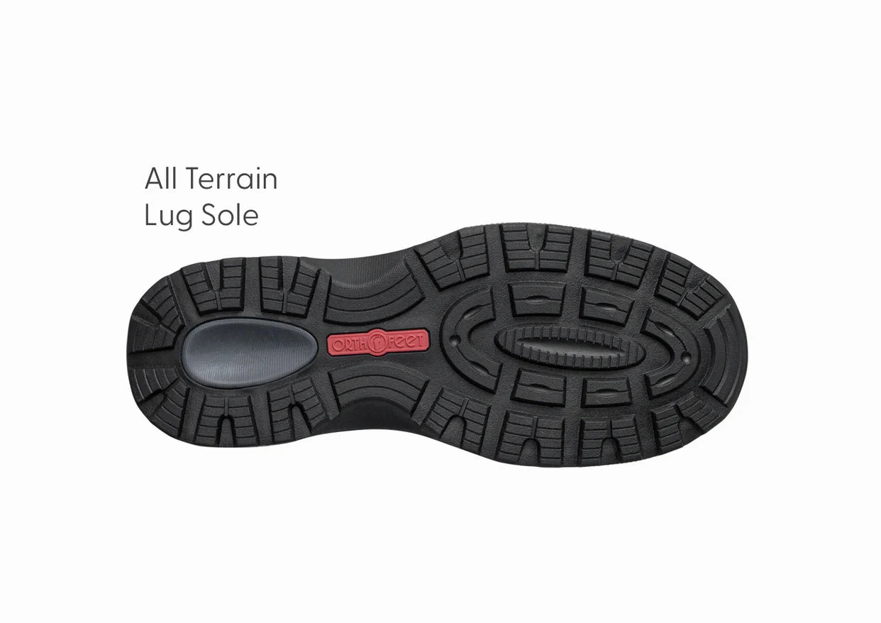 Orthofeet - Bristol - Black Orthofeet comfortable shoe looks
