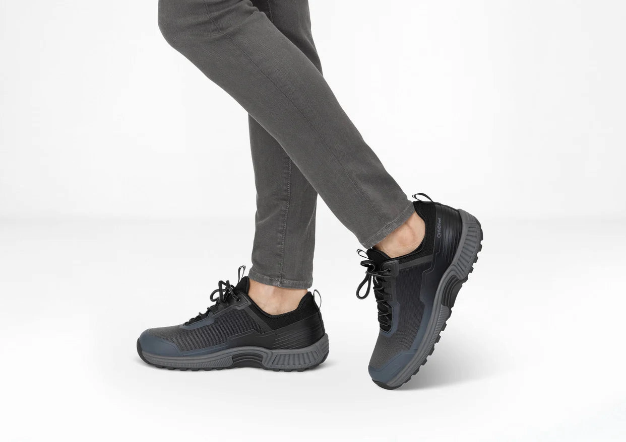 Orthofeet - Bristol - Black Orthofeet comfortable shoe looks