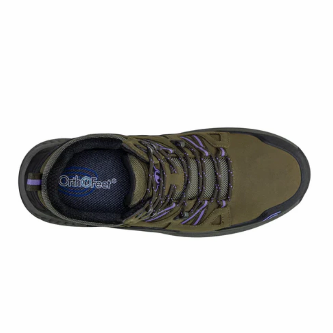 Orthofeet -  Dakota - Olive Orthofeet comfortable shoe looks