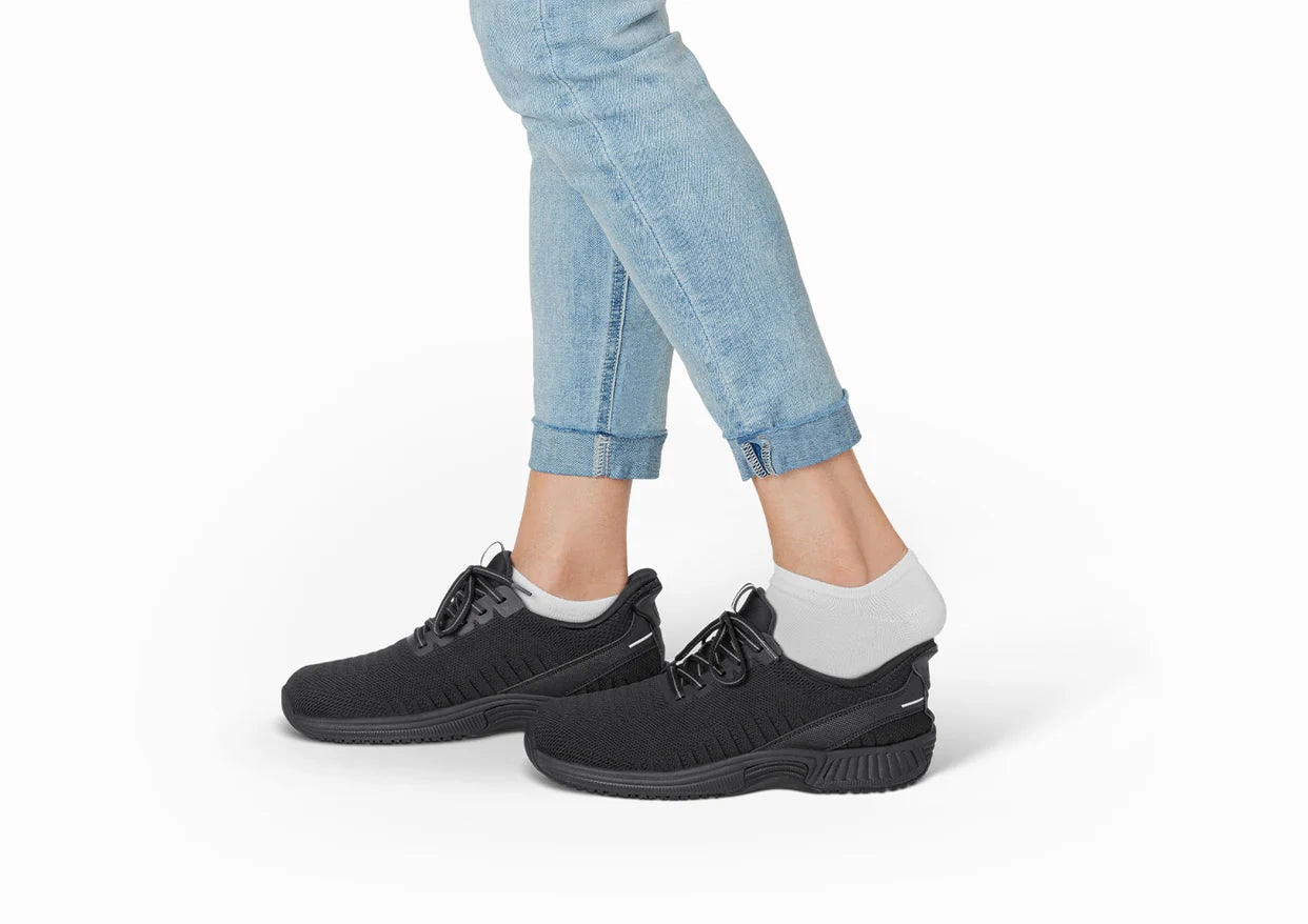 Orthofeet - Kita Hands-Free - Black/Black Orthofeet comfortable shoe looks