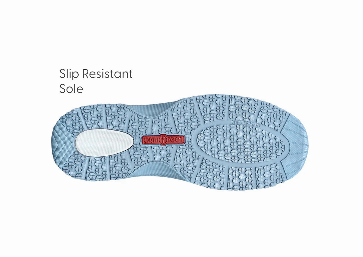 Orthofeet - Kita Hands-Free - Blue Orthofeet comfortable shoe looks