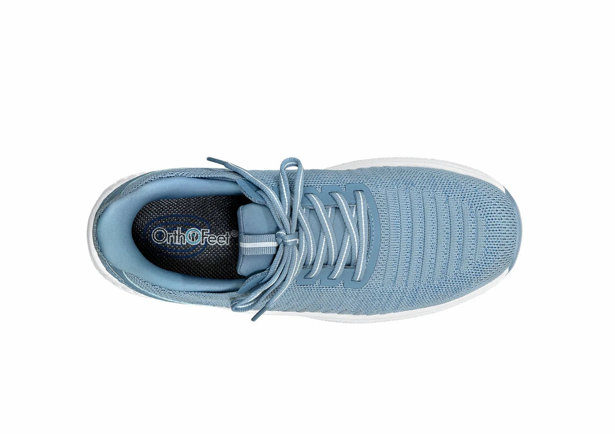 Orthofeet - Kita Hands-Free - Blue Orthofeet comfortable shoe looks