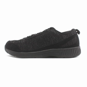 ORTHOFEET - Lava No-Tie - Black (EX) Orthofeet comfortable support shoes