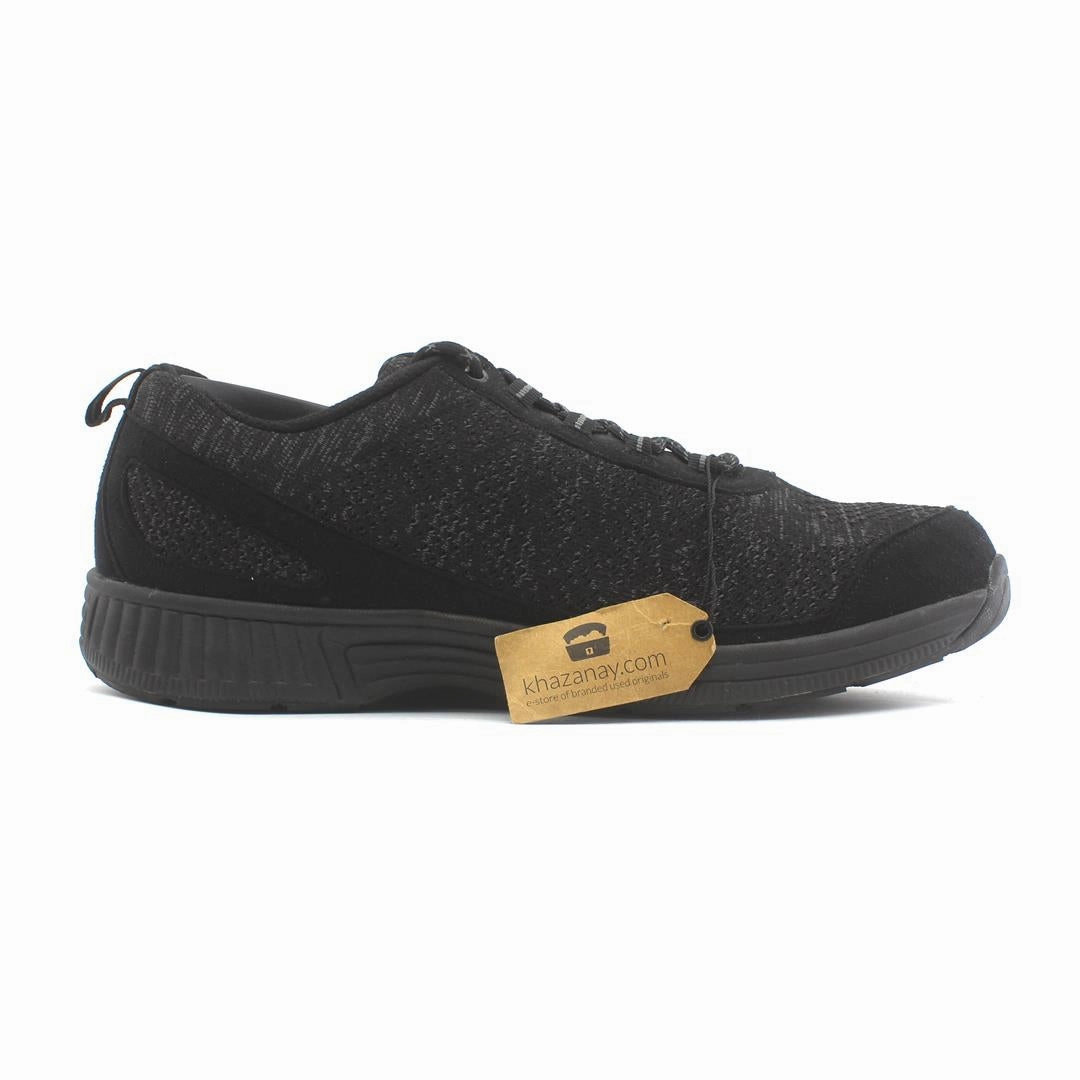 ORTHOFEET - Lava No-Tie - Black (EX) Orthofeet comfortable shoe looks