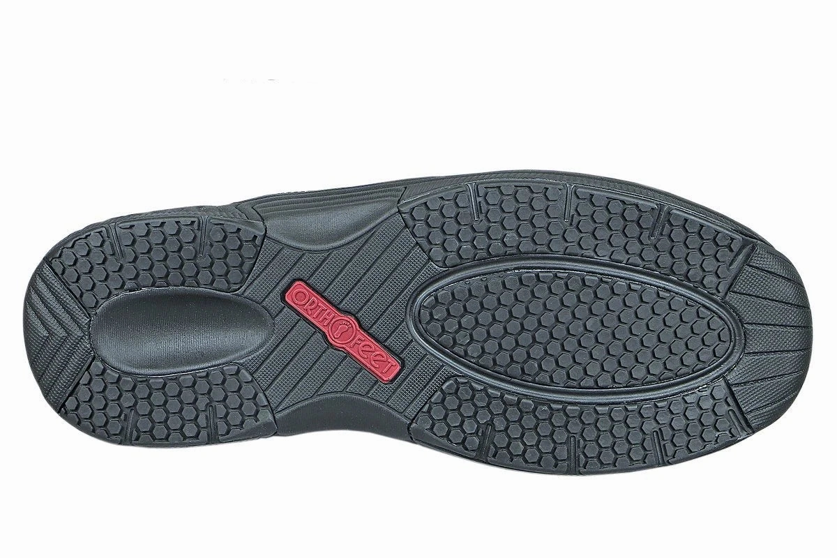 ORTHOFEET - Lava No-Tie - Black Orthofeet comfortable shoe looks