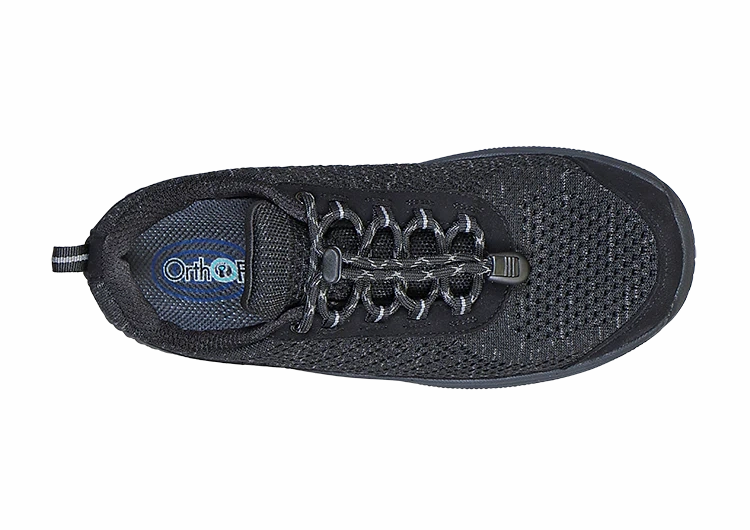 ORTHOFEET - Lava No-Tie - Black Orthofeet comfortable shoe looks