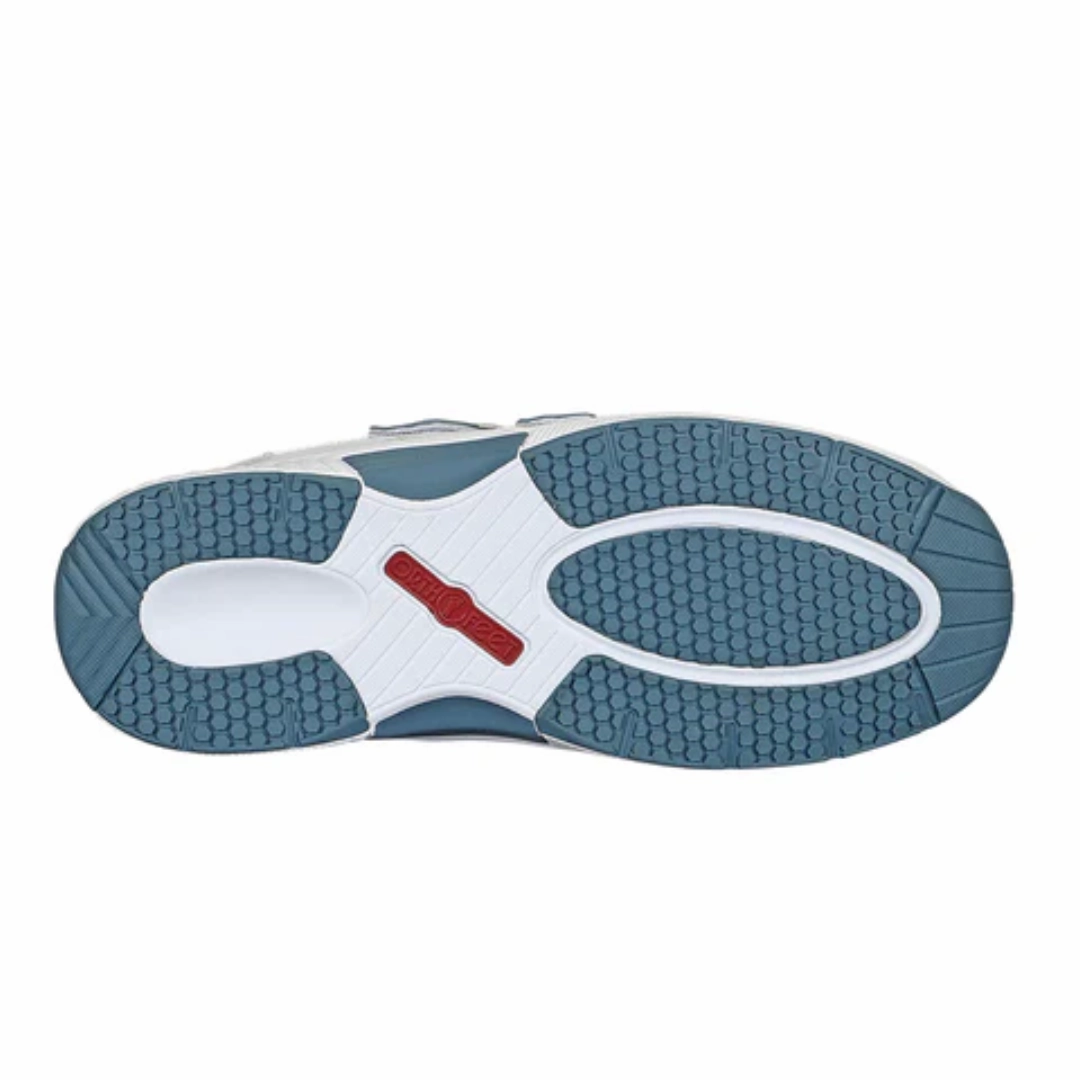 Orthofeet - Men - Alamo - White Orthofeet comfortable shoe looks