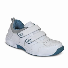 Orthofeet - Men - Alamo - White Orthofeet comfortable support shoes